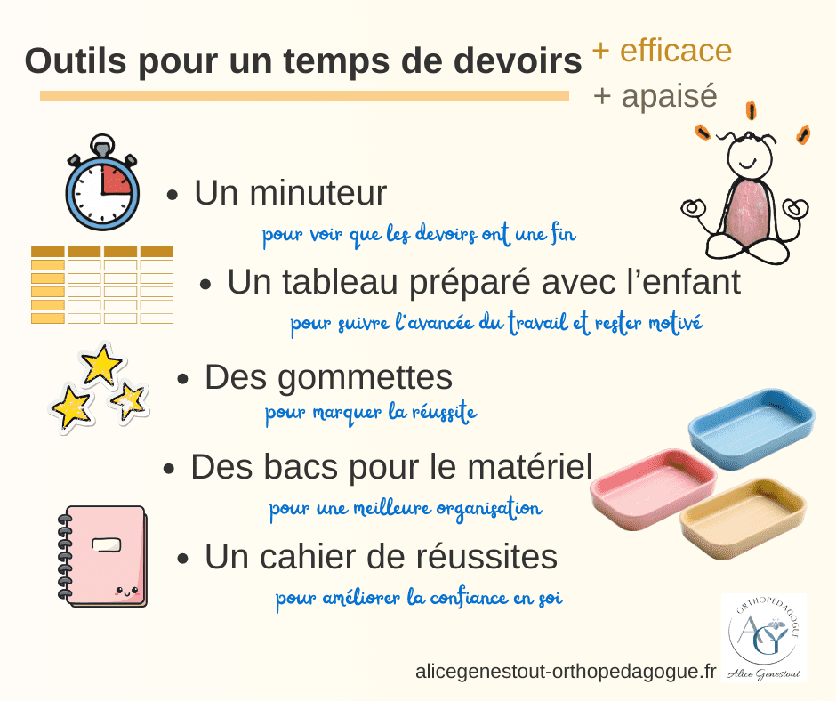 Comment aider mon enfant pendant les devoirs ?