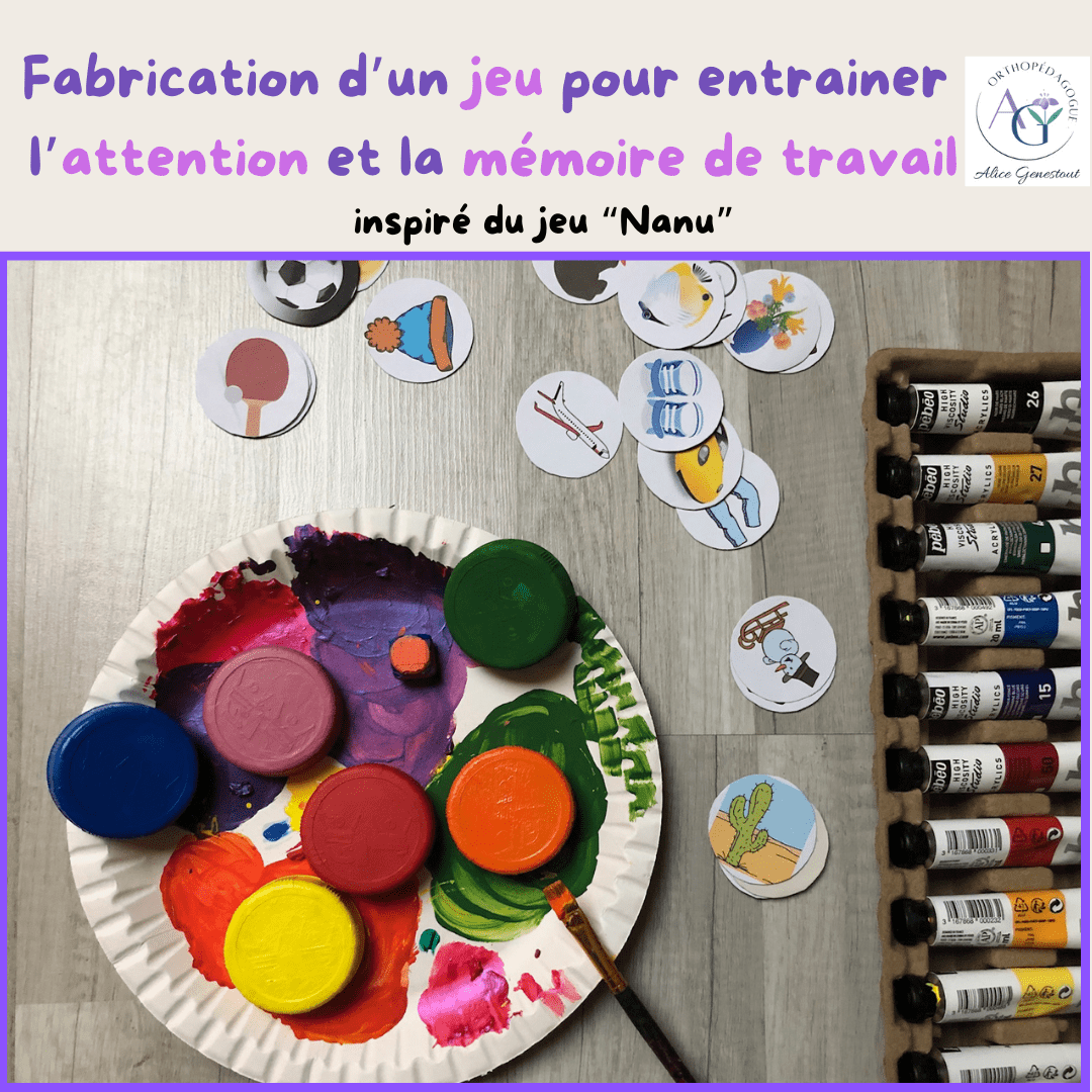 Entrainer la mémoire de travail et l&rsquo;attention.